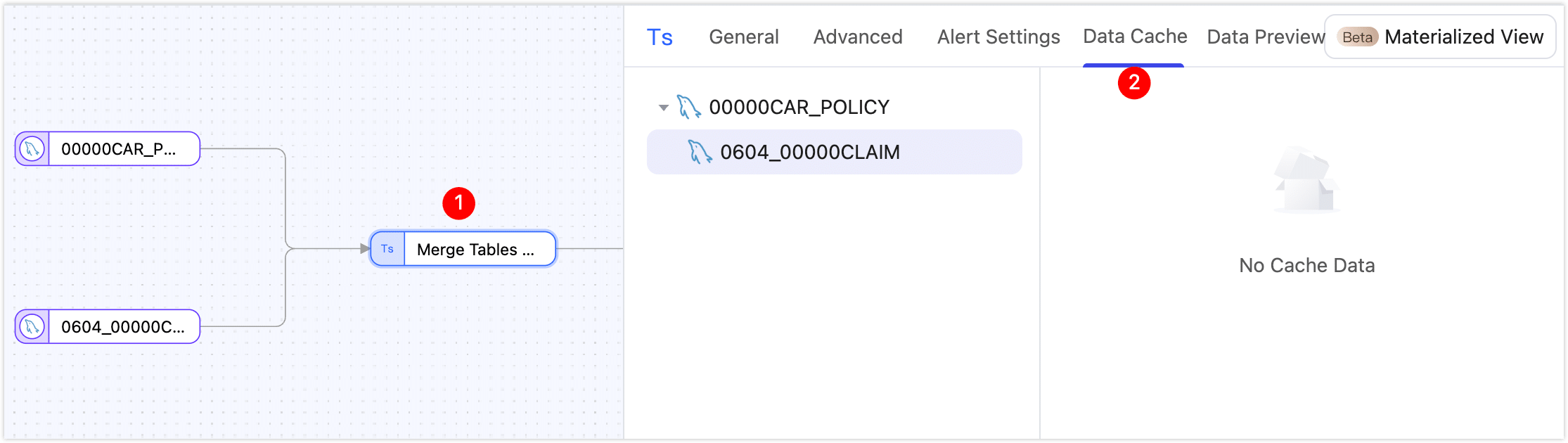 Rebuild Data Cache